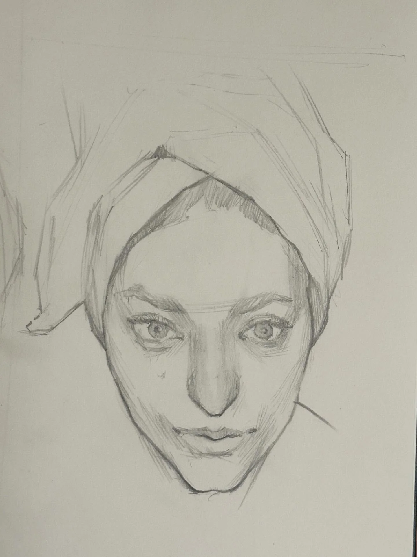 Just trying to continue posting stuff and since portraits are one of the things I CAN post here, here&rsquo;s a Caneyo reference quick pencil sketch