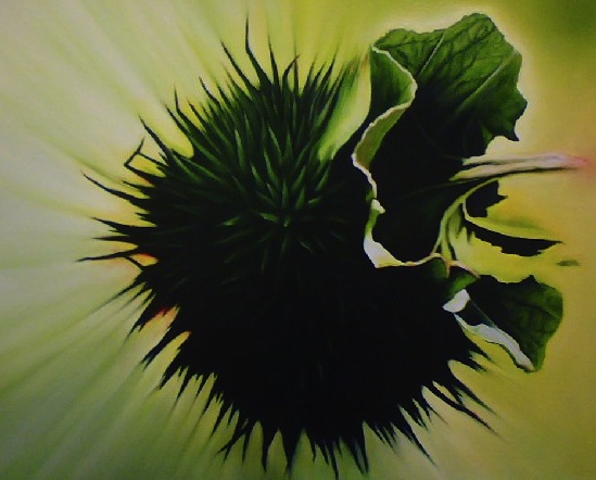 Time Bomb, 24" x 30", Oil on Canvas, 2009