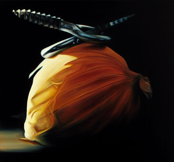 Mimic #2, 48"x 52", Oil on Canvas, 2005