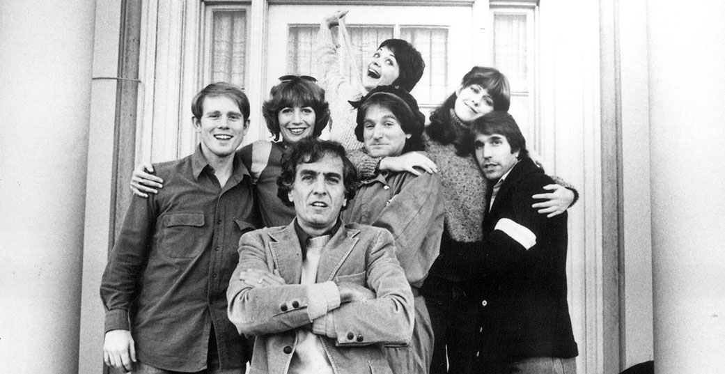 garry marshall, happy days, fonzie, mork, robin williams, ron howard