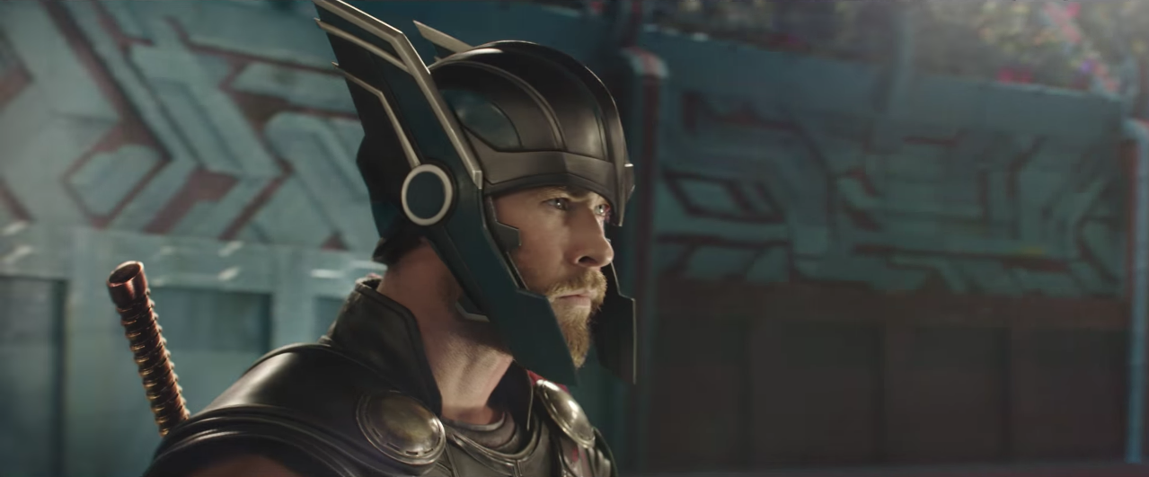 thor, ragnarok, wing helmet, trailer, marvel