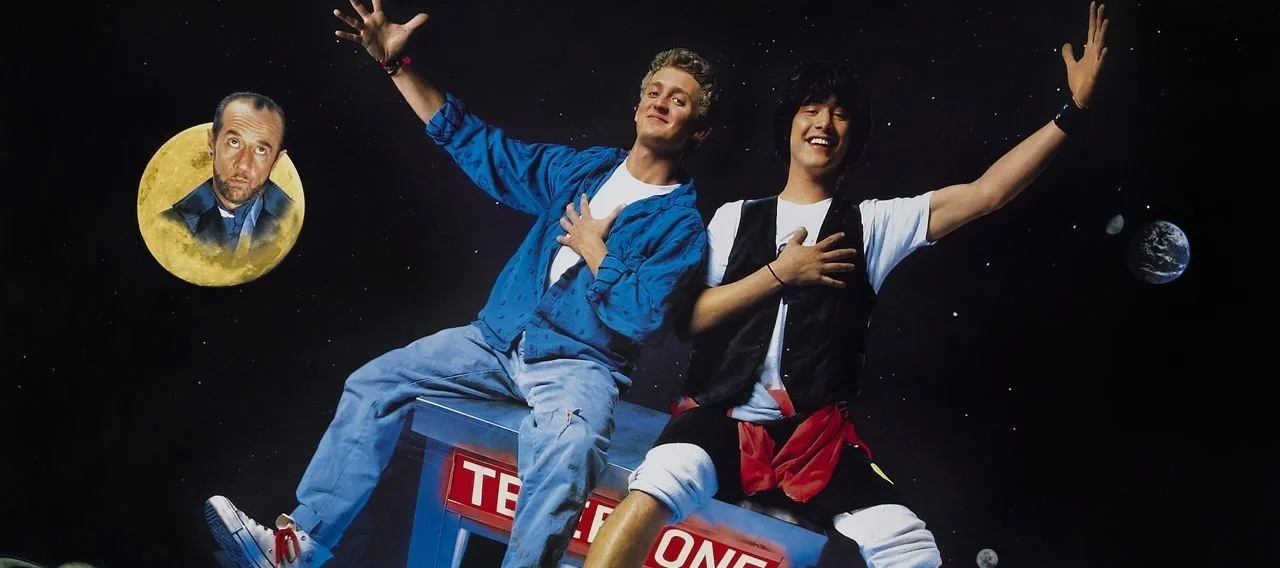 bill and ted, bill & ted, movie podcast, talk hard, 80s, eighties, gremlins, drago, rocky