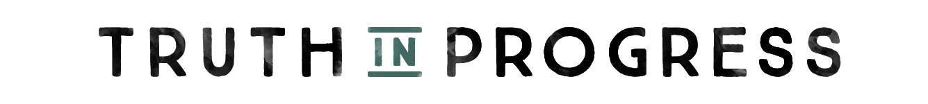 Image: Logo for the organization Truth in Progress