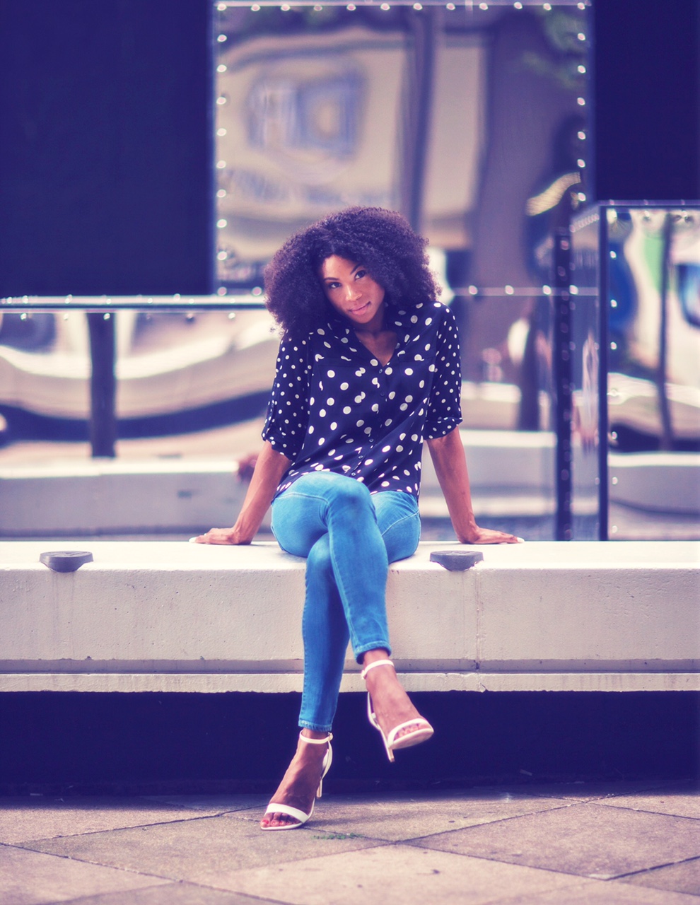 Levi Jeans and Express Top