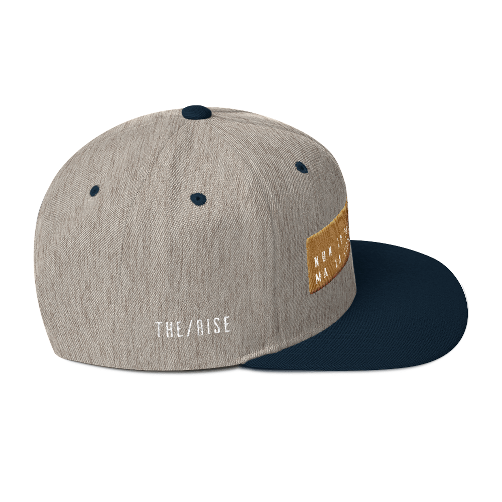 Cap Right-Side Heather Grey and Navy.png