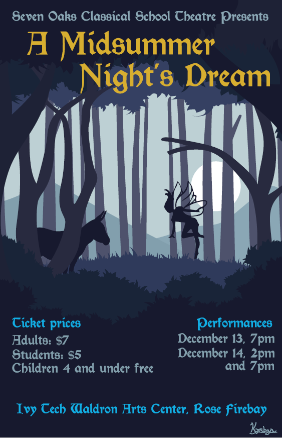 A Midsummer Night S Dream By Seven Oaks Classical School Theatre Seven Oaks Classical School