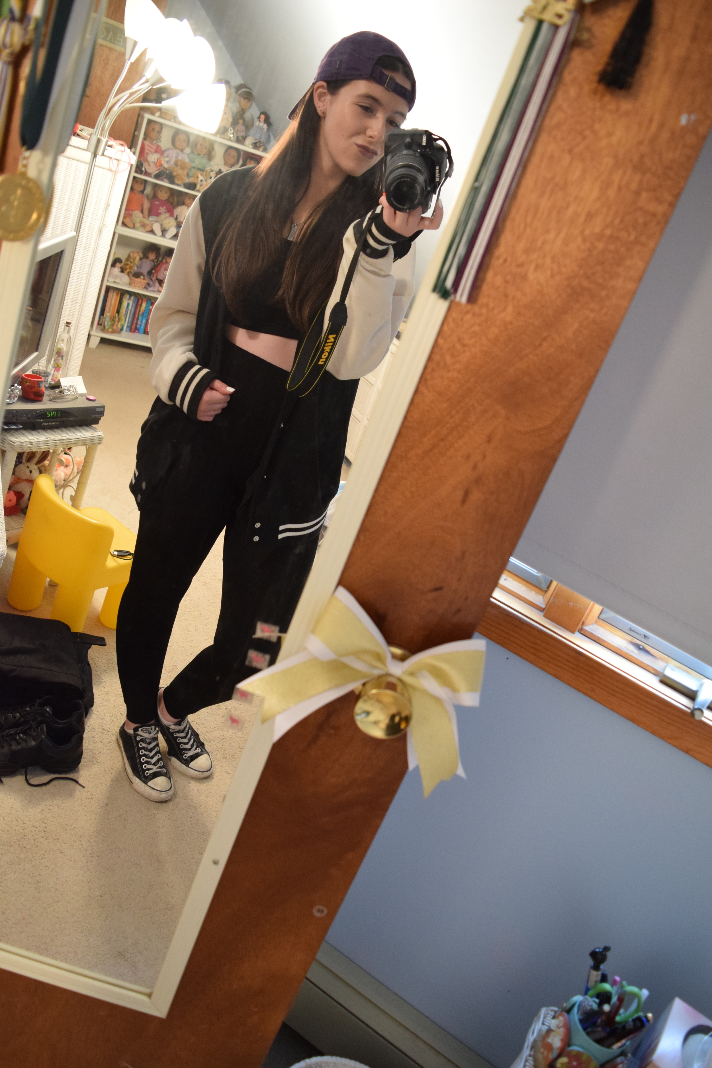 Will I ever learn how to take mirror selfies? Probably not. 