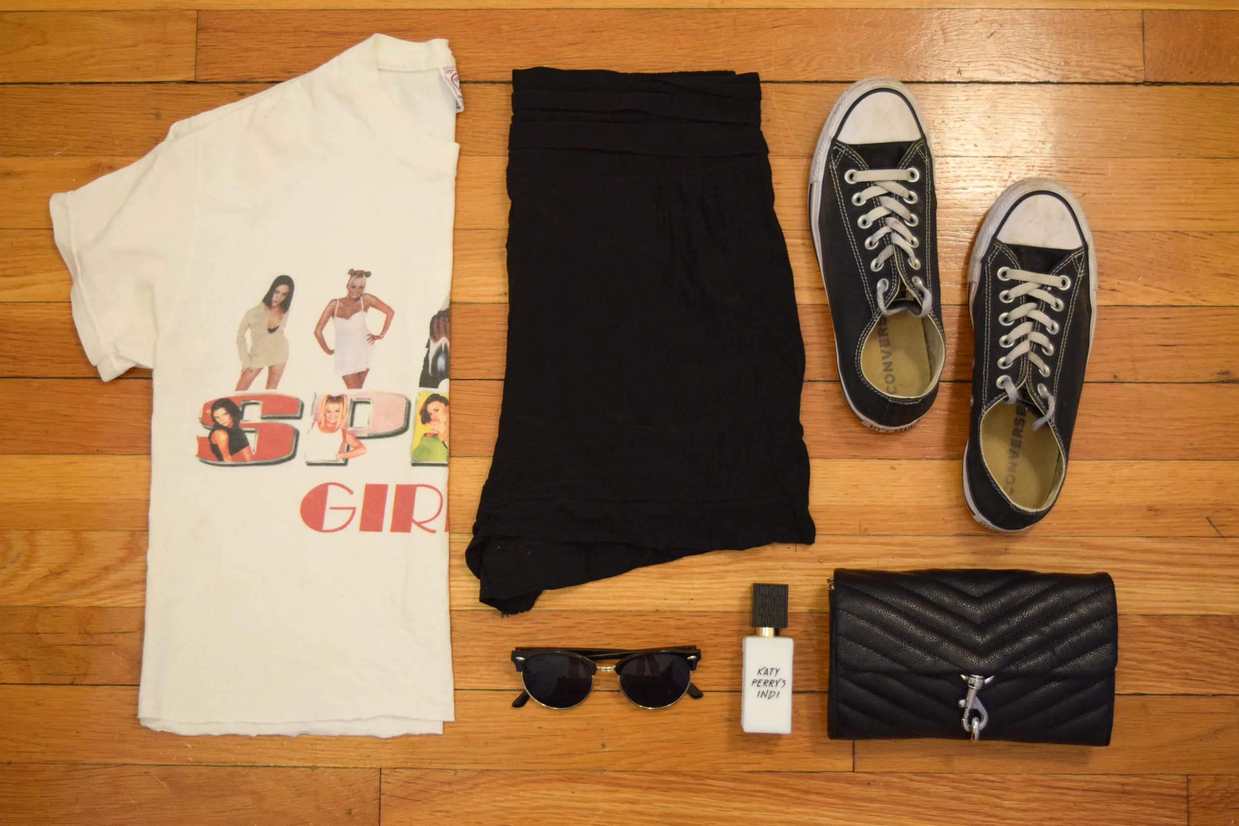 top (clunkster original hehe). shorts (similar). sneakers . purse . sunglasses (use my code CLUNKSTER25 for 25% off your order!). perfume .