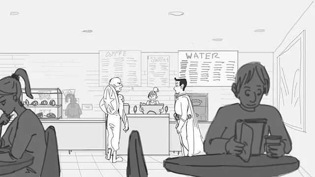 A panel from a boarding exercise I did #art #sketch #drawing #dailydrawing