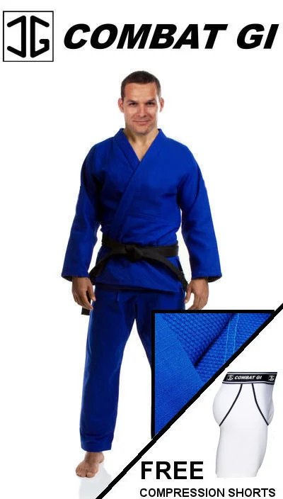 BLUE COMBAT GI