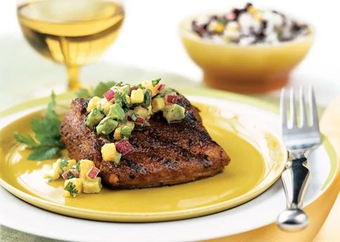 Mahi Mahi with Mango Salsa