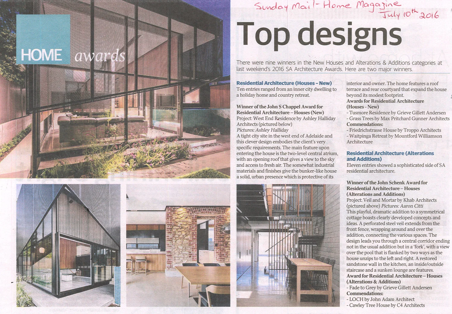 Home Magazine July 10th