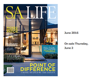 The cover and feature in the June 2016 SA Life