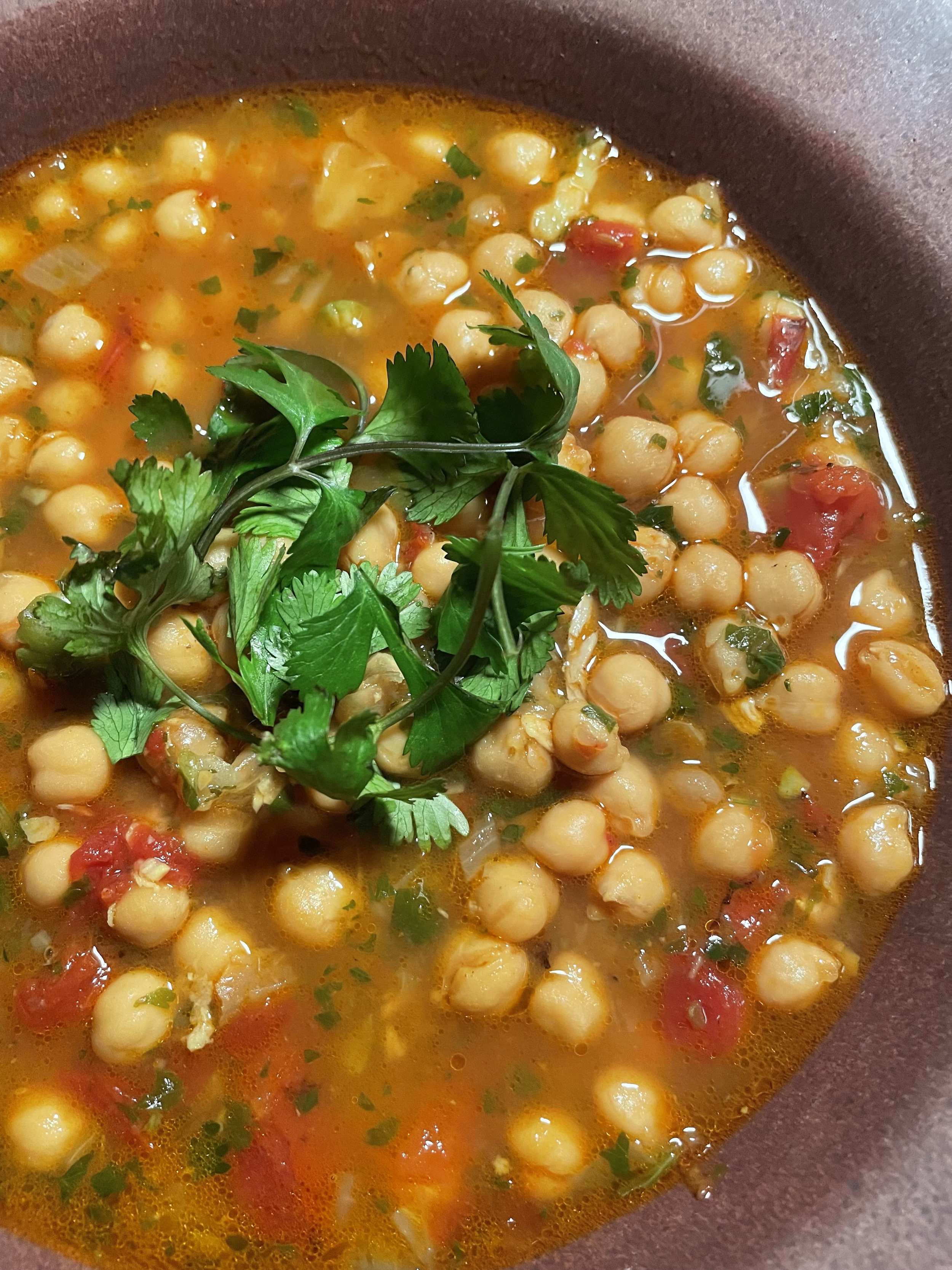 Moroccan Chickpea Stew - Instant Pot Recipe