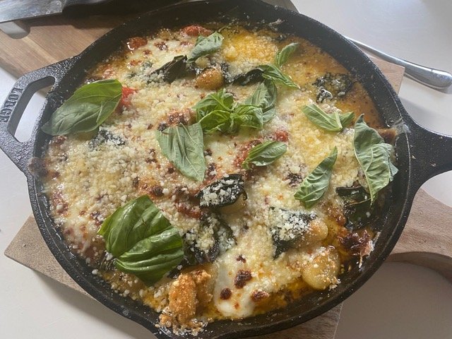 Gnocchi with Burst Tomatoes
