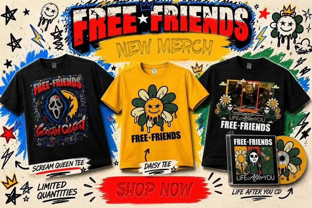 Free Friends Another Summer lyric video still