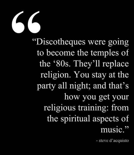 From "The Record Players" series of interviews by Bill Brewster & Frank Broughton.