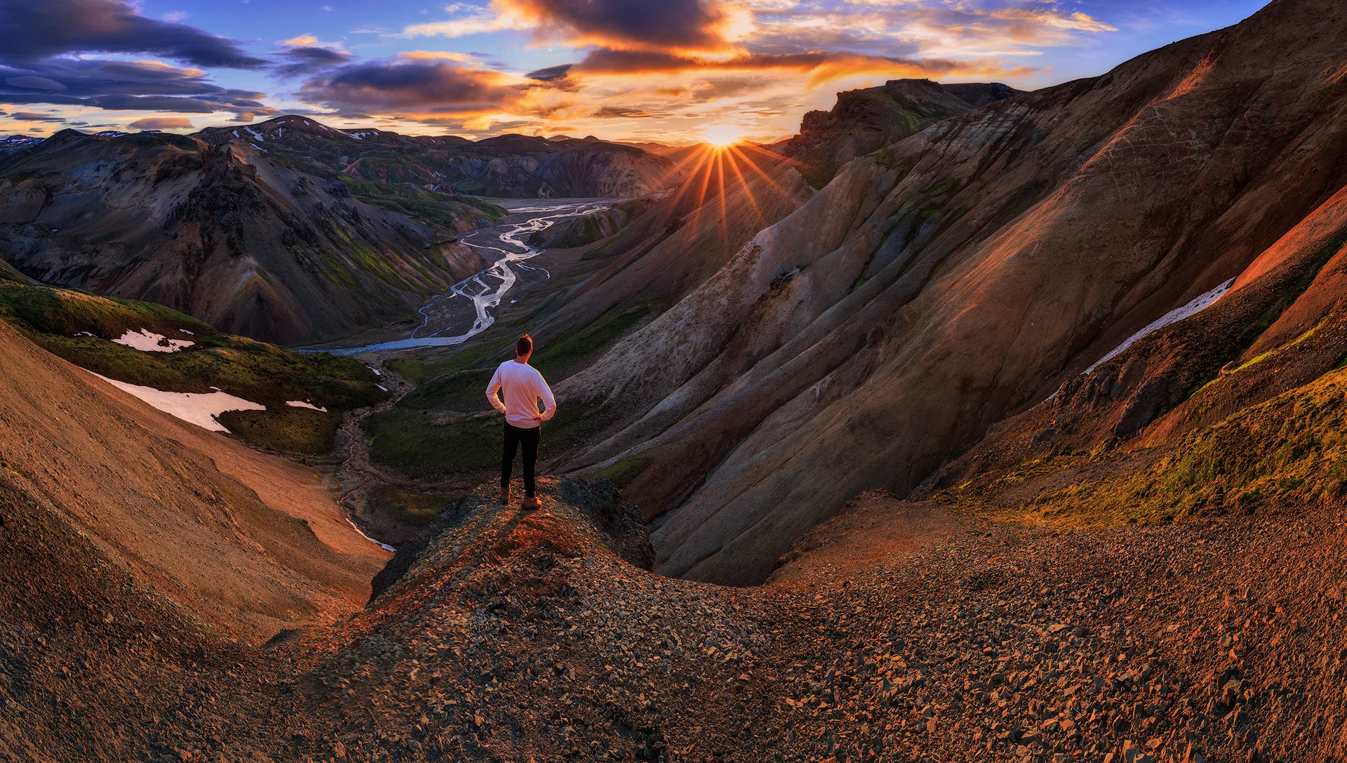 Uitzicht over Landmannalaugar, Sven Broeckx