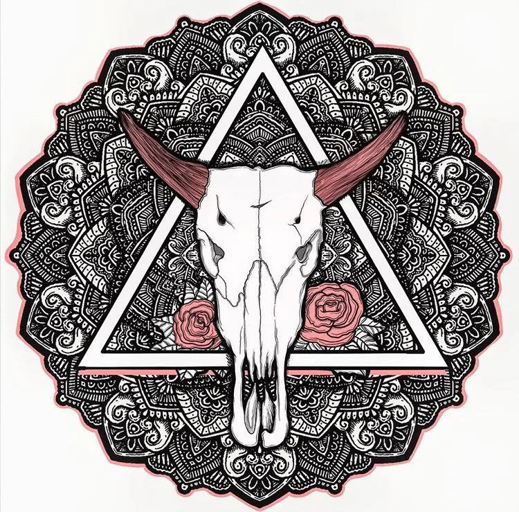Skull Mandala