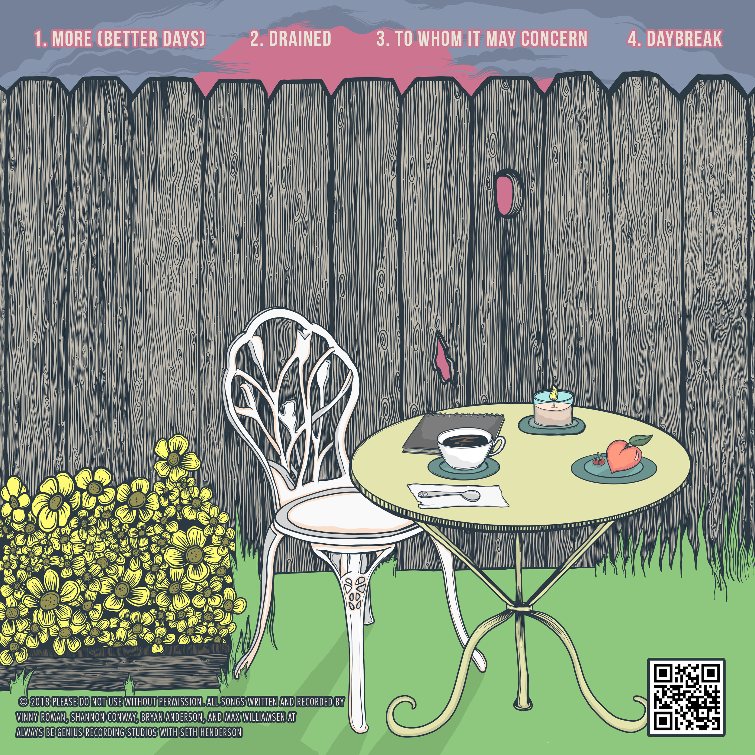As We Once Were Day In | Day Out Back Cover