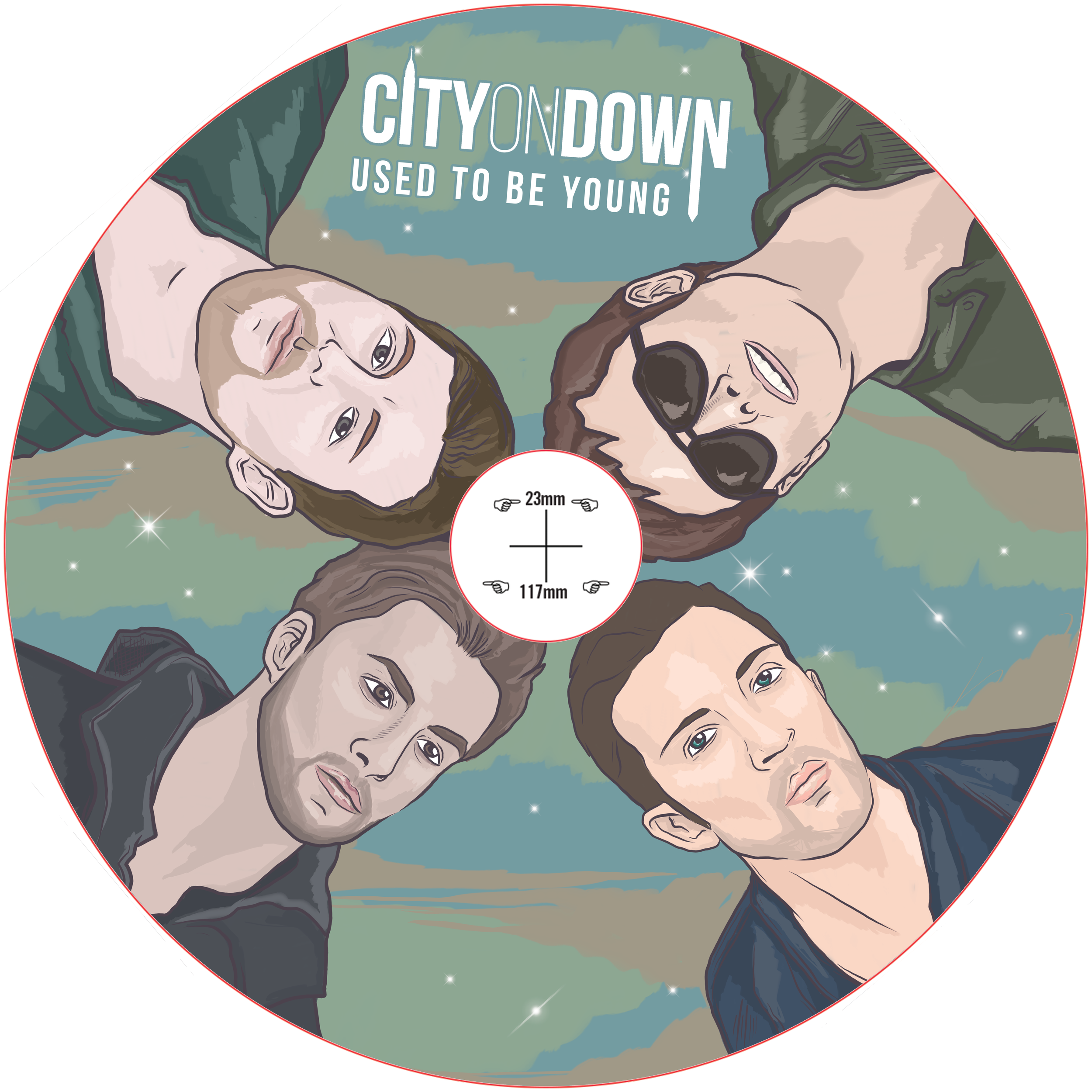 City On Down Disc Art