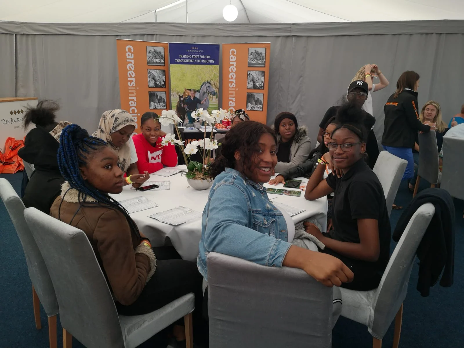 Visit to New Market and talks from Careers in Racing