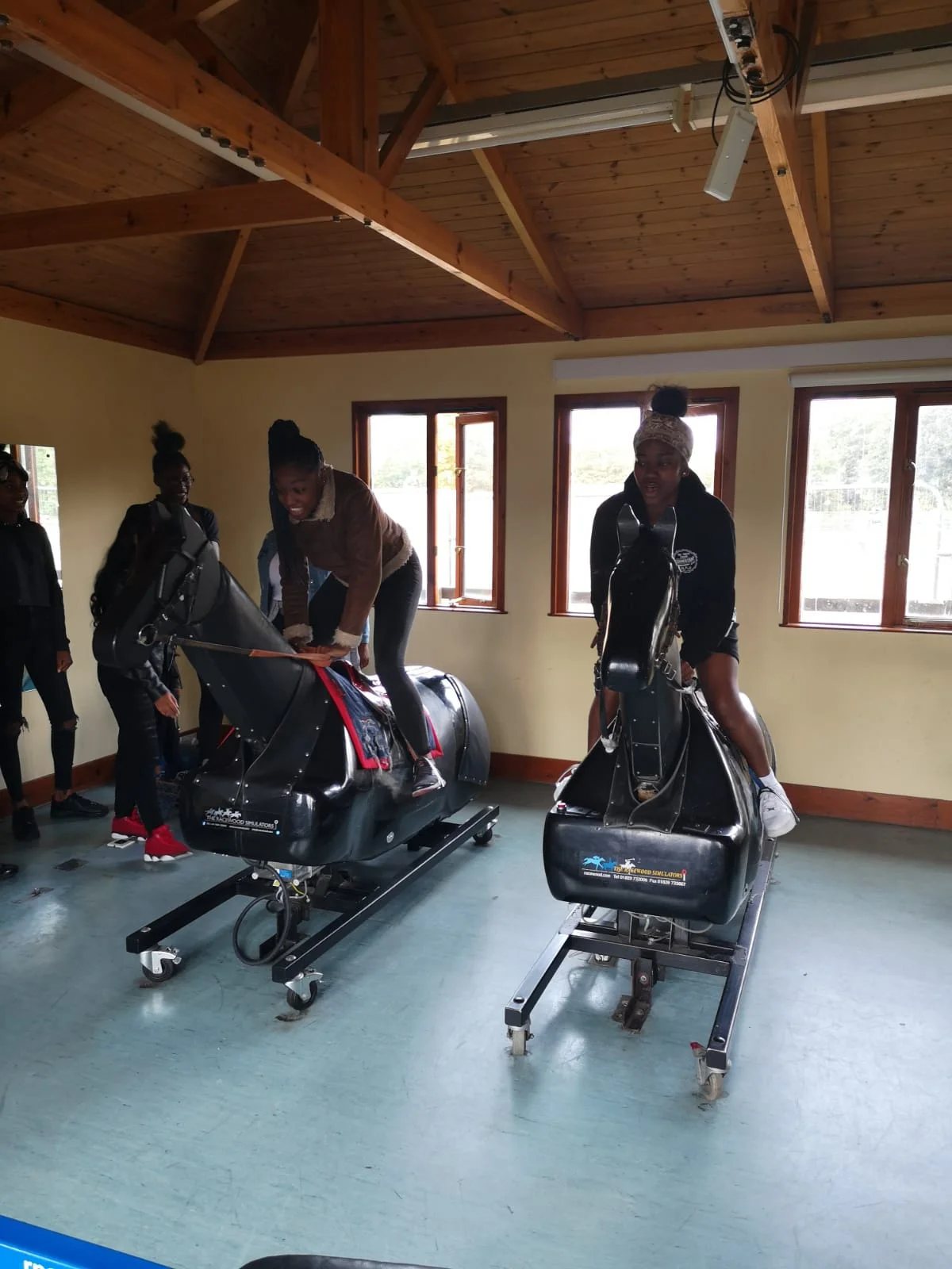 Lambeth group visit the British Racing College