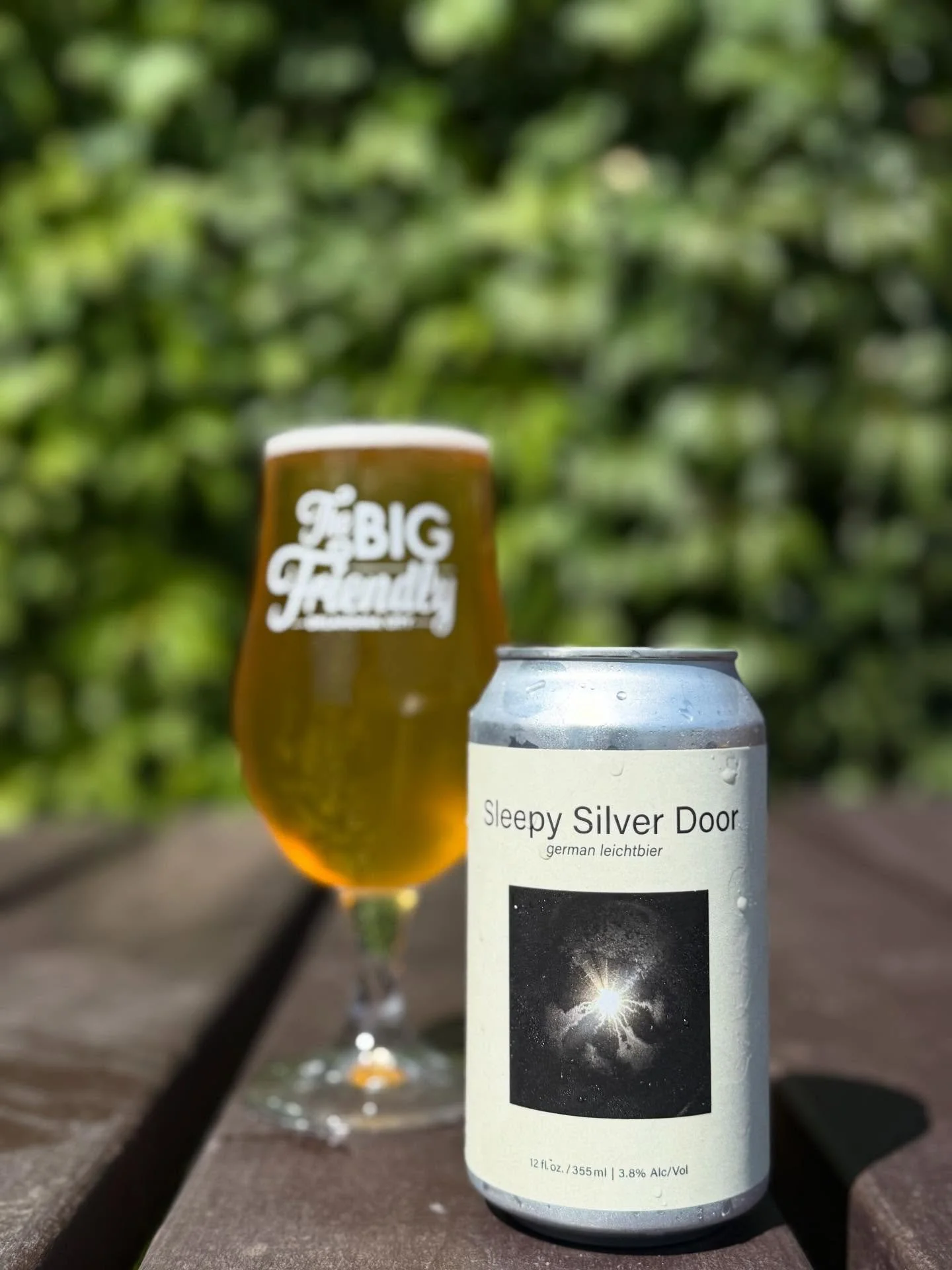 Today we are releasing SLEEPY SILVER DOOR.

SLEEPY SILVER DOOR is a German Leichtbier which essentially is a Light German Pilsner. This fresh batch is the second release this year with a little higher ABV and slightly bigger pop on the hop flavor and
