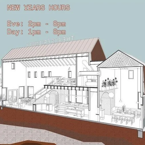 Hello Friends, our NEW YEARS HOURS are:

EVE: 2pm - 8pm
DAY: 1pm - 8pm

Hope to see you! 

HAPPY NEW YEAR!
-
-
-
#drinkfriendly #OKC is #theBIGfriendly