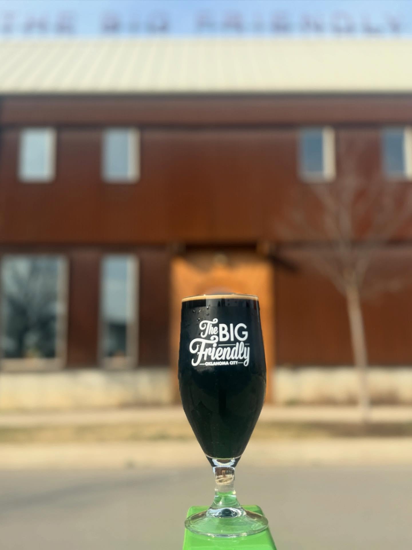 Today we are releasing CHOCOLATE RASPBERRY OIL BOOM.

CHOCOLATE RASPBERRY OIL BOOM is an Imperial Stout with Cacao Beans &amp; Raspberries. 

It will be available on draft when we open,  and we should have bottles by 5pm. 
-
-
-
#drinkfriendly #OKC i