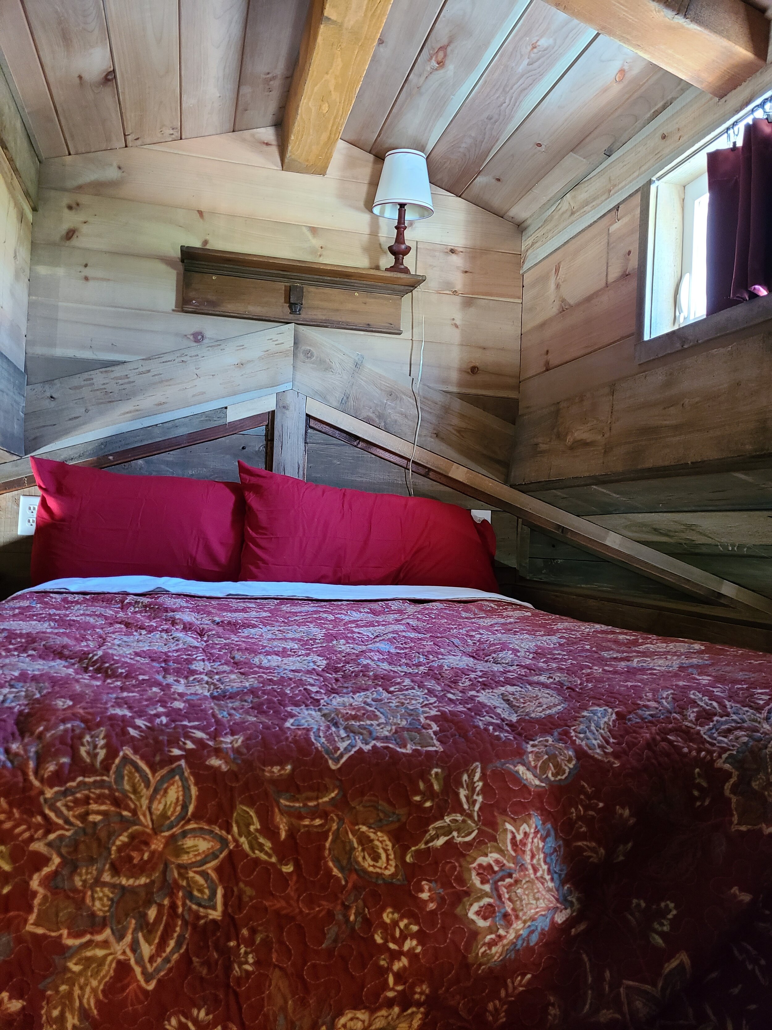 Loft in Small Family Cabin