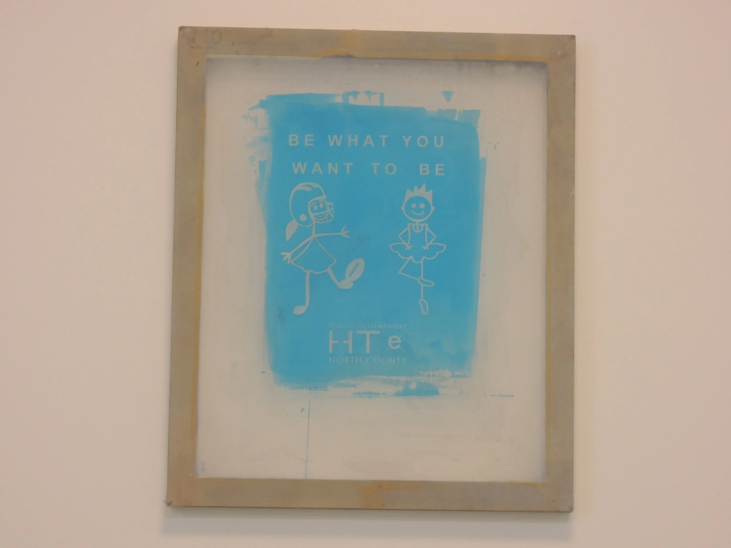 "Be What You Want To Be" - 素敵なメッセージです!