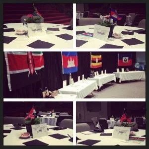 Snapshots of our first Benefit dinner