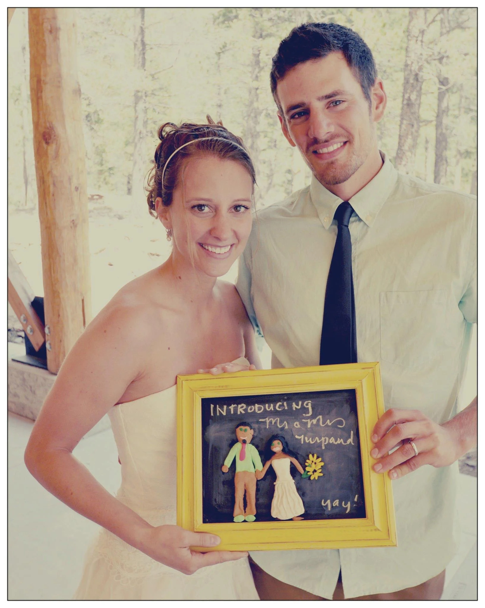 Lauren & Chris Turpaud on their wedding day 