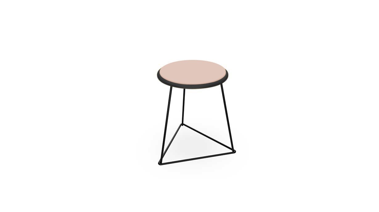 Rawside Wired Stool - Powder