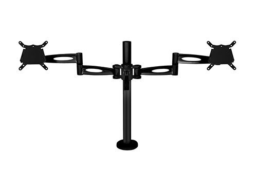 Double Pole Monitor Arm