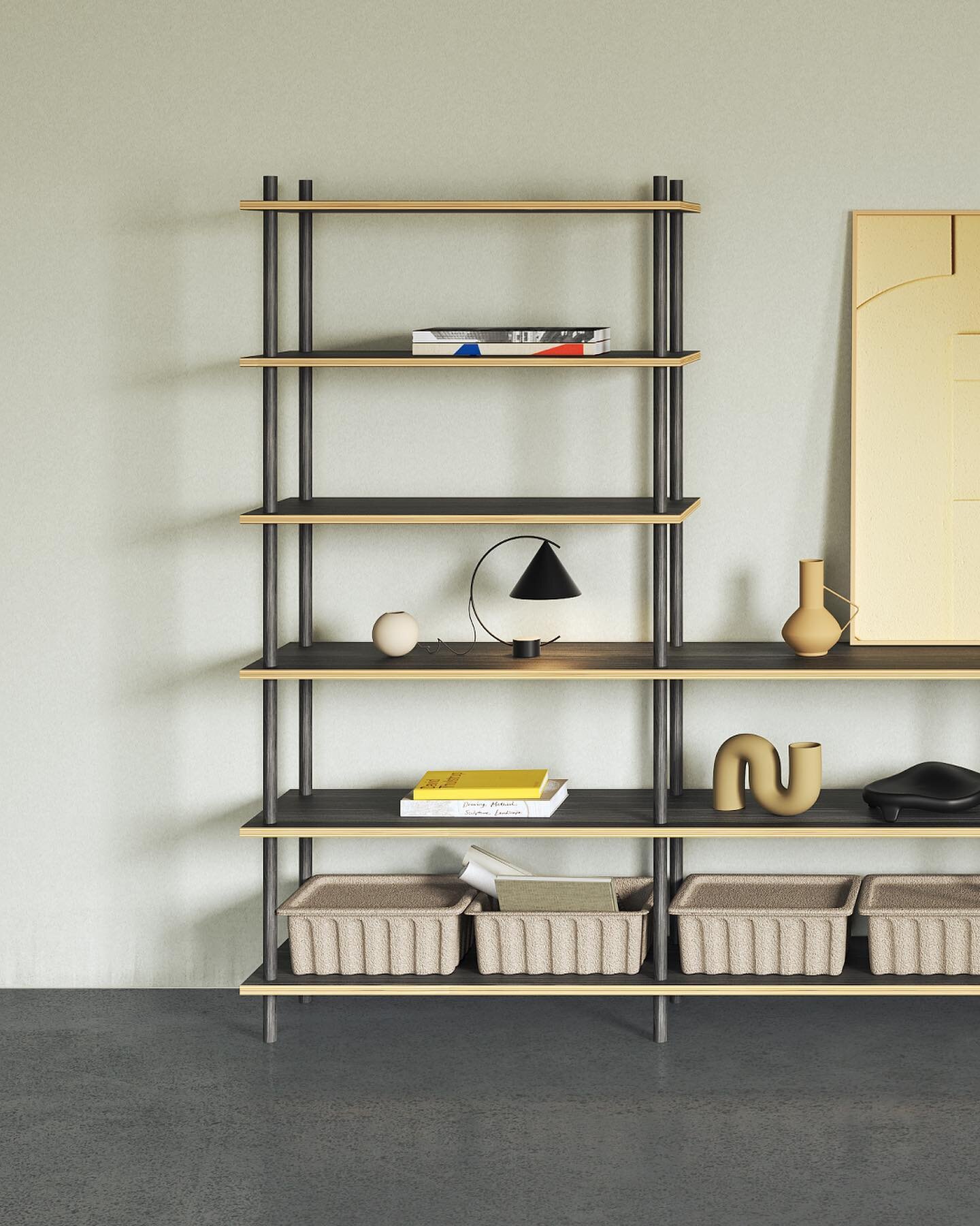 Hello Rodney! Our new modular timber shelving system&hellip;