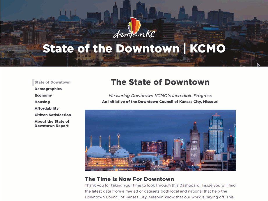 Downtown Kansas City Data Dashboard.gif