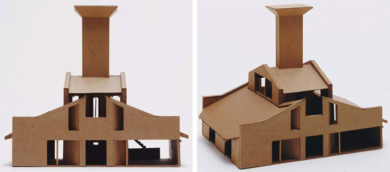Vanna Venturi House, Chestnut Hill, Pennsylvania, Scheme III A