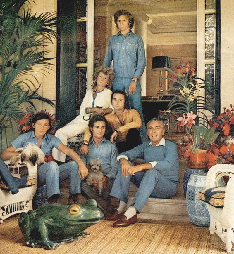 Brandolini Family Portrait, photo by Horst