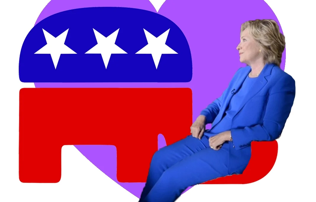 Luke Landis/Riverdale Review GOP supporters warm up to Hillary Clinton.