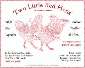 Photo courtesy of Inside New York Two Little Red Hens's Contact Information.