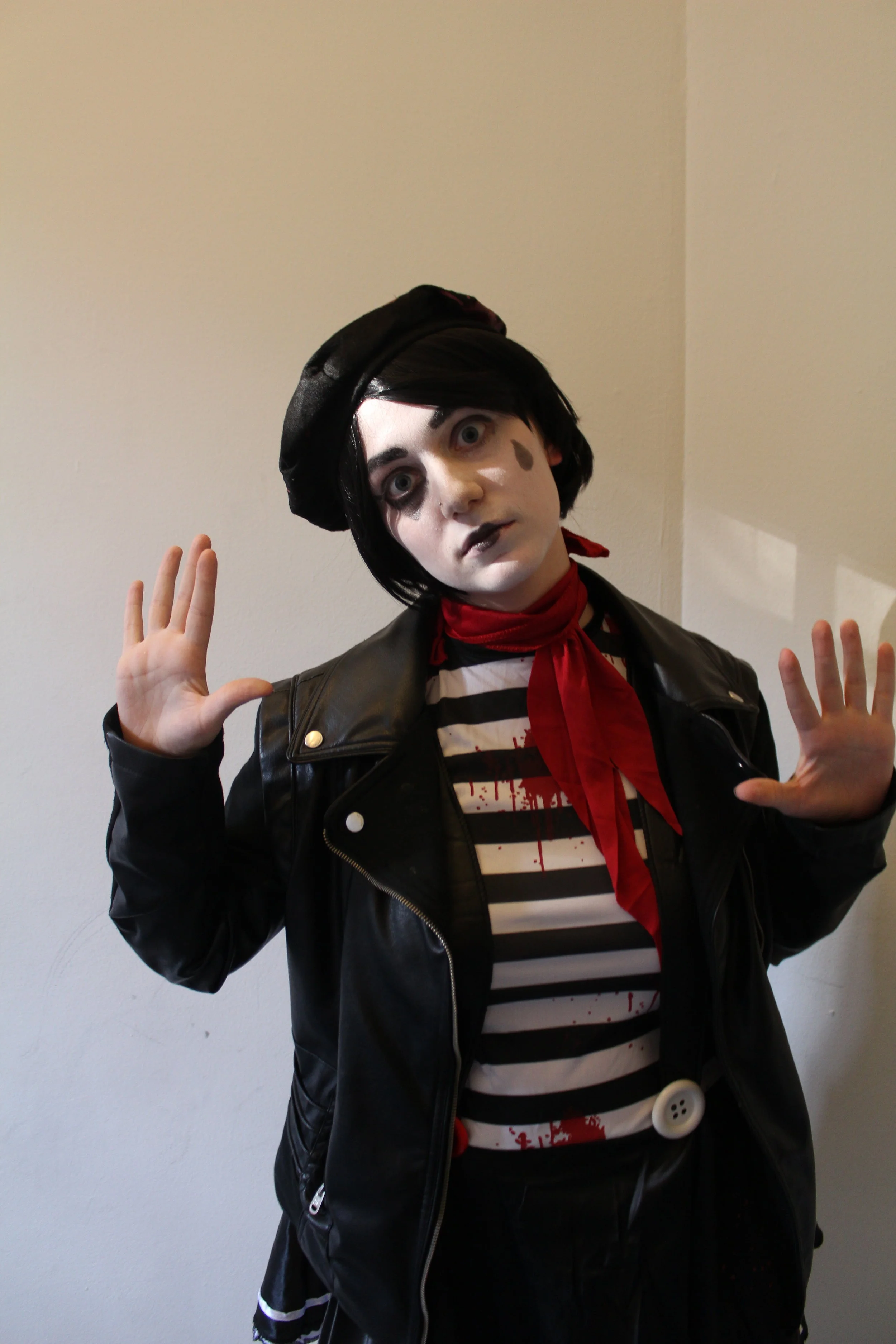 Maya Shabtai/Riverdale Review A Student Dresses as a Mime.