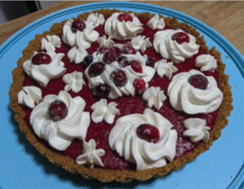 Golden Recipes - Mrs. DA’s Cranberry&nbsp;Curd Tart