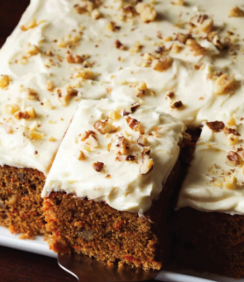 Golden Recipe - Profe Keller’s Carrot Cake