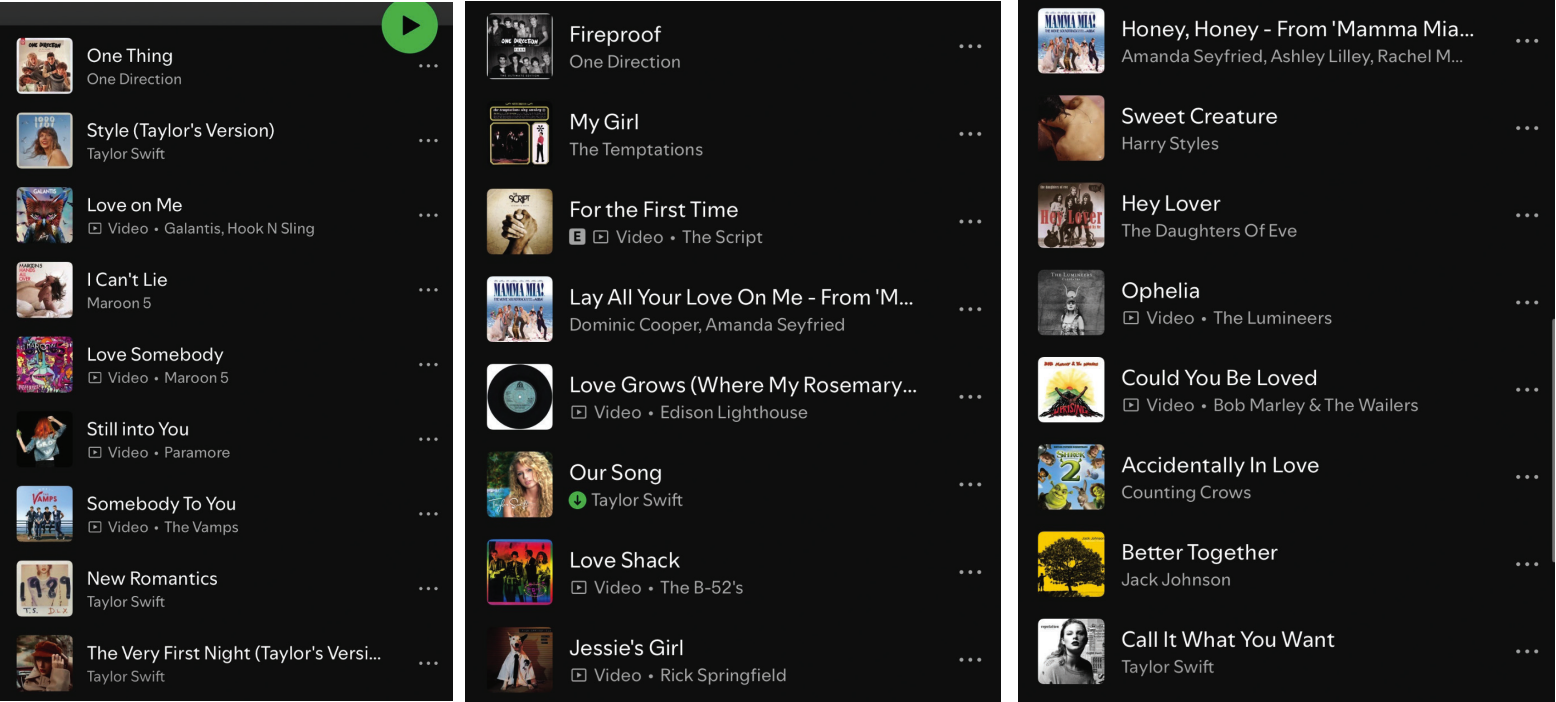 Valentine’s Day Playlist