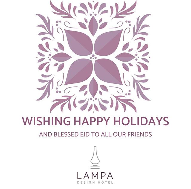 İyi bayramlar dileriz 💜⠀
⠀
Happy Holidays and Blessed Eid to all our friends and family... ⠀
#iyibayramlar #happyholidays#eidmubarak #lampahotel #lampadesignhotel #istanbul #designhotel #kucukotel