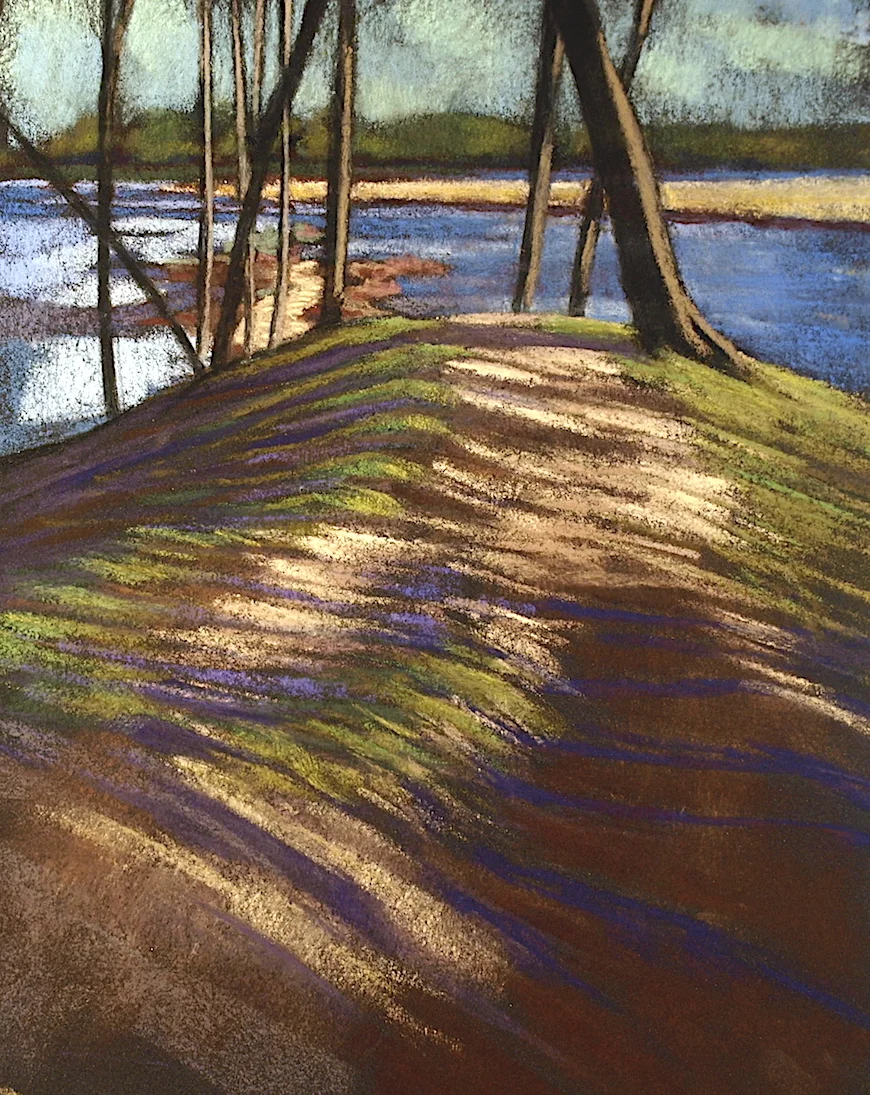 Path to the Charles. Waltham