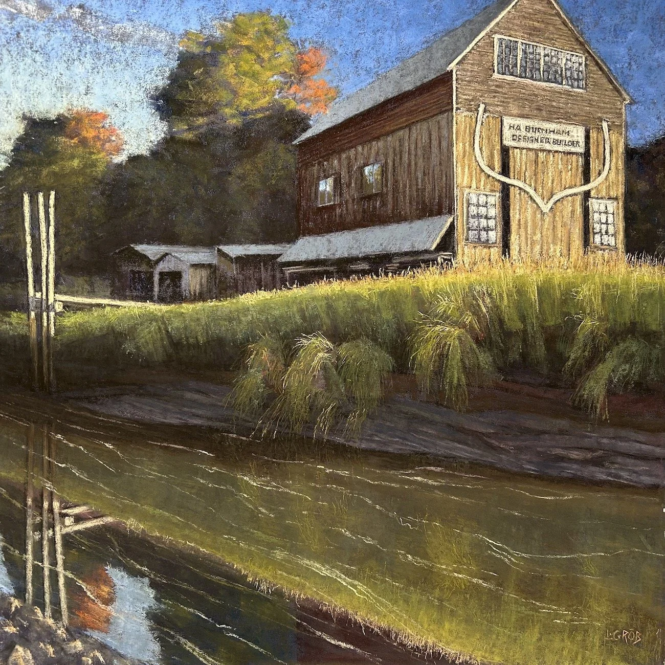 Living History. The Old Burnham Shipyard. Essex, MA