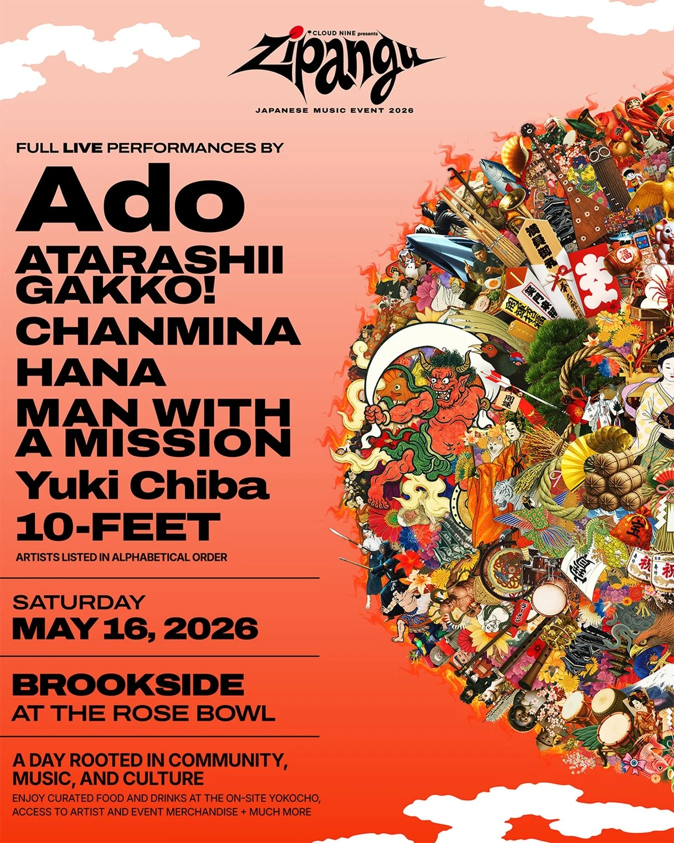🎟️ ZIPANGU GIVEAWAY! 🎟️

Want a chance to win TWO tickets to SoCal&rsquo;s upcoming Japanese music and cultural event, Zipangu?!

🎤 See some of your favorite Japanese artists such as  @ado_staff_official, @japan_leaders, and MORE!!

🍢 Eat a varie